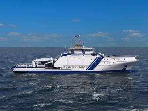 Finnish Coast Quard Patrol Vessel The Offshore patrol vessel, TURVA, is expected to be delivered in 2014 for Finnish Border Guard.