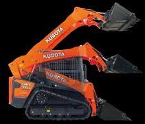 Kubota's unique vertical lift is designed to deliver an exceptionally long