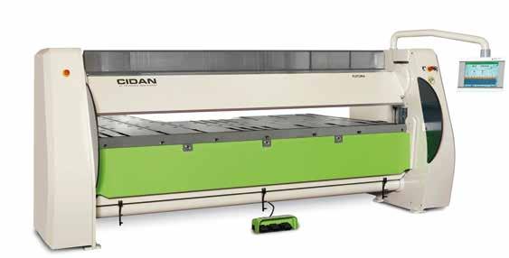 FUTURA The Cidan folding machine FUTURA has a revolutionary construction and modern design. Our decades of experience are reflected in both the technology and design.