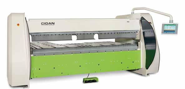 PROLINO The advantage of the PROLINO is that it can fold complex profiles and large panels with high precision, increased flexibility and productivity.