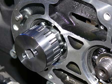 Note: To prevent gears from rotating during torque procedures, engage transmission into 1 st gear and apply brakes Figure 2 3.6 Remove torque wrench from special tool.