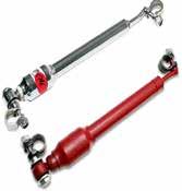 This kit clears the stock sway bar & works with the stock axle. #AR2039 $235 SHOCKS - STREET ROD by Pete & Jake's - Traditional front shocks.14½" open, 9½" closed, 7/16" upper eye, 5/8" lower eye.