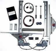 POWER WINDOW KIT Cable Driven Delco Motor Kit by Specialty Power Windows - The most versatile kit available & simple to install. This lift kit completely replaces your old crank handle & regulator.