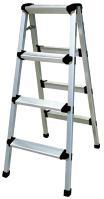 STEP LADDER ALUMINIUM STEP LADDER ALUMINIUM with or without HANDLE Steel Step Ladder Light Grey 6-8 steps W D H h 3-6 steps