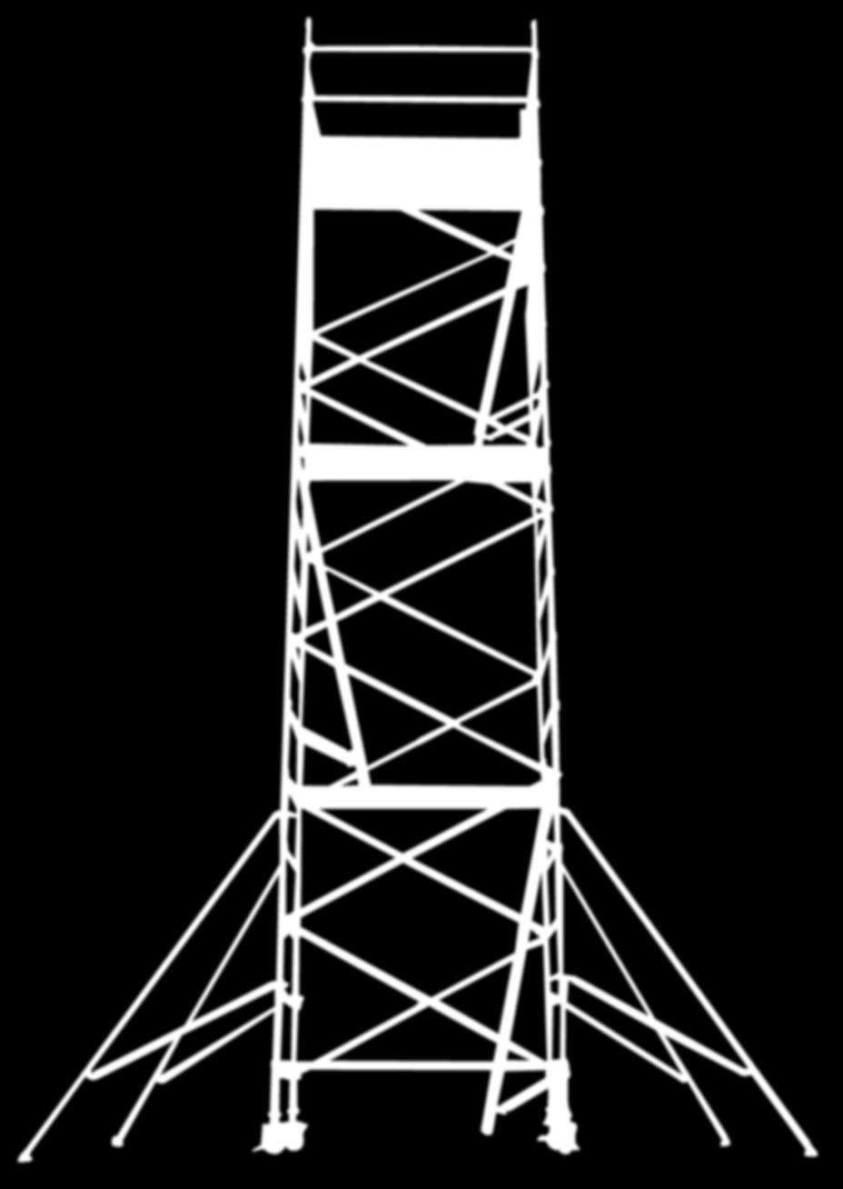 SCAFFOLD TOWERS ALUMINIUM SCAFFOLD TOWERS ALUMINIUM Krisbow Scaffold Towers are manufactured with high standard quality. Suitable for both in and out-door use.