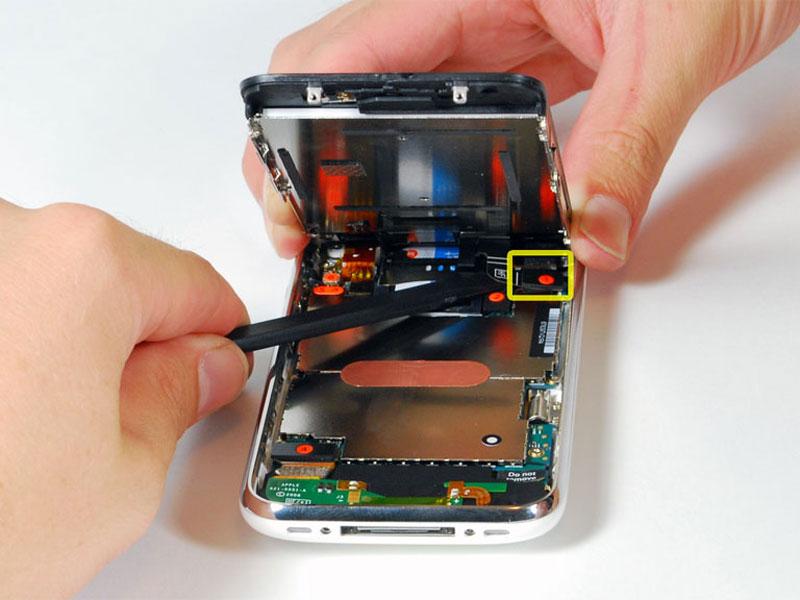 Rotate the display assembly up until it is at an angle of approximately 45 degrees.