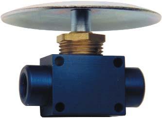 VALVES QUICK EXHAUST VALVES The Slide Valve is a manually operated, two-position, three-way valve for