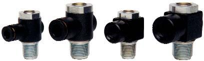 5 psig Provides precise control of actuator speed Full 360 swivel permits best alignment of tubing Saves space & cost of buying separate valve & fitting Available in both nfpt & instant tube fittings