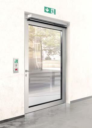 Automatic Swing Door Systems As a flexible component, the Powerturn can be integrated in various different scenarios depending on the respective requirements.