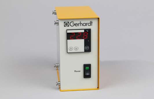TZ - CONTROL UNIT 12-0011 TZ Programmable temperature time controller for all KJELDATHERM systems: - 9 programs with 9 program steps - accuracy < 0,5