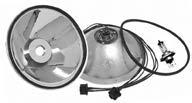 00 A-13000-CB As above, with two-bulb reflector...pair $295.00 A-13000-CQH 1928-29 Ford script headlamp, chrome, with 12-volt Quartz Halogen assemblies installed behind original lens...pair $295.00 A-13000-SSA 1930-31 Ford script headlamp, polished.