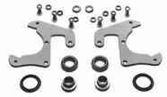 Available as brackets, bearings and hardware only or complete with rotors and loaded calipers 1937-48 FORD cars / 37-47 FORD P/U EC-701 GM 4-3/4" Bolt Circle...Basic Kit $160.00 EC-701CK.