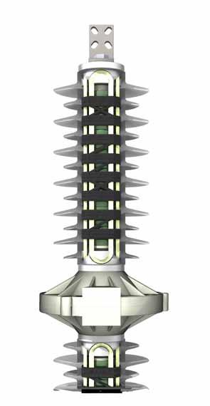 Design features Moulded PEXLIM design Design Highlights Each arrester is built-up of one or more units, which in turn may be made up of one or more modules.