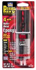 dual 4 Minute Multi-Metal Epoxy syringe, carded 9G-82606 Permatex Pro-Strength Brake & Parts Cleaner 19 oz.