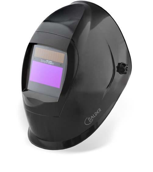 WELDING PROTECTION WELDING PROTECTION SmarTIGer Welding hood CA-23 The Balder SmarTIGer welding hood represents a reasonable ratio of high quality Balder trademark and affordable price.