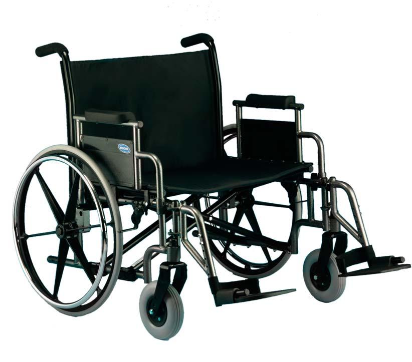 Invacare 9000 Topaz Wheelchair Available in vinyl or nylon upholstery Durable low-maintenance, carbon steel frame is long-lasting Reinforced frame includes gussetted sides, caster journals and dual