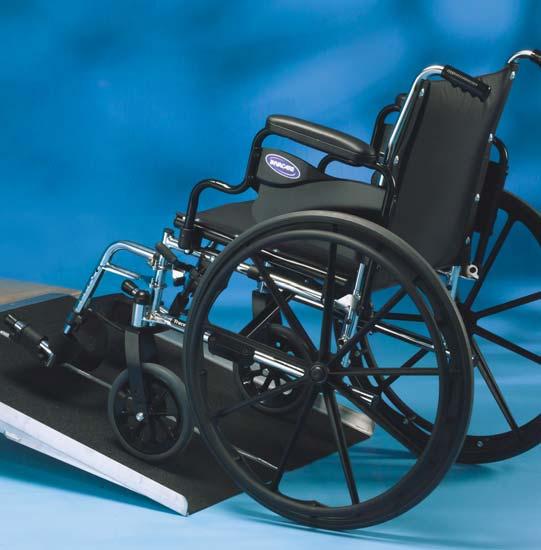 They re ideal for both manual and power wheelchairs, as well as 3- or 4-wheel scooters. Plus, they re extremely lightweight for effortless transport.