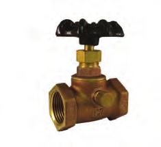 SECTION 8 545 546 DRAINABLE BRASS STOP VALVES 545 Threaded Ends Buna-N