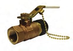 * 600 WOG, MSS SP-110, Threaded With Hose, Cap and Chain 1/2" and 3/4" UP8511H * 600 WOG, Solder with Hose, Cap and Chain 1/2" and 3/4" UP8301A / UP8303A * 600 WOG, MSS SP-110, Threaded, UP8303A with