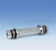 suited for space restricted installations easy mounting see page 12 ZA Line shafts with clamping hub from