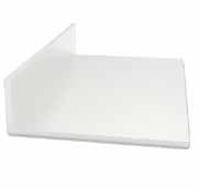 Channel L-Shield for Cirrus Wall wash and wall grazer The Channel L-Shield mounts to the ceiling