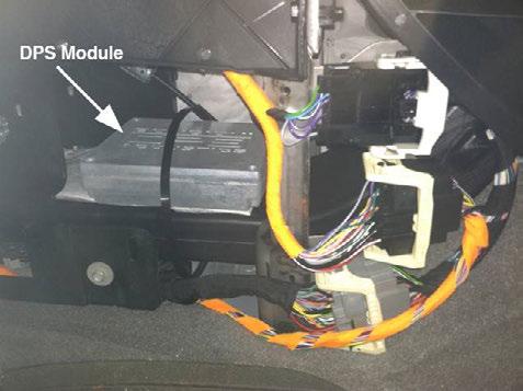 Section 3: Chevy Traverse, 2009 Current Instructions GMC Acadia, 2007 Current Instructions Buick Enclave, 2008 Current Instructions 16. Plug white 4-pin connector into DPS module and wait 10 seconds.