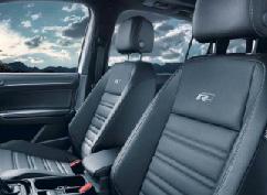 Touran R-Line R-Line Interior Leather-wrapped "R-Line" mulitfunction