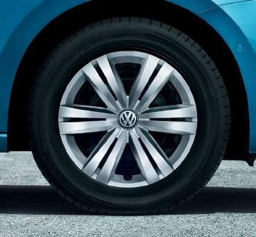 Wheels. Accessories. 6½J x 16" steel wheels with 205/60 R16 tyres and full size wheel trims. Standard on S models. Protection.
