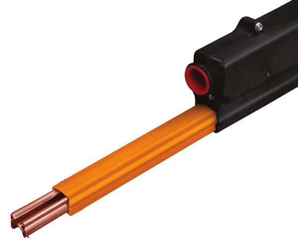 EXPANSION ELEMENTS Our standard Electrobar FS expansion elements come in 15 lengths and include our PVC conductor bar cover and power feed covers.