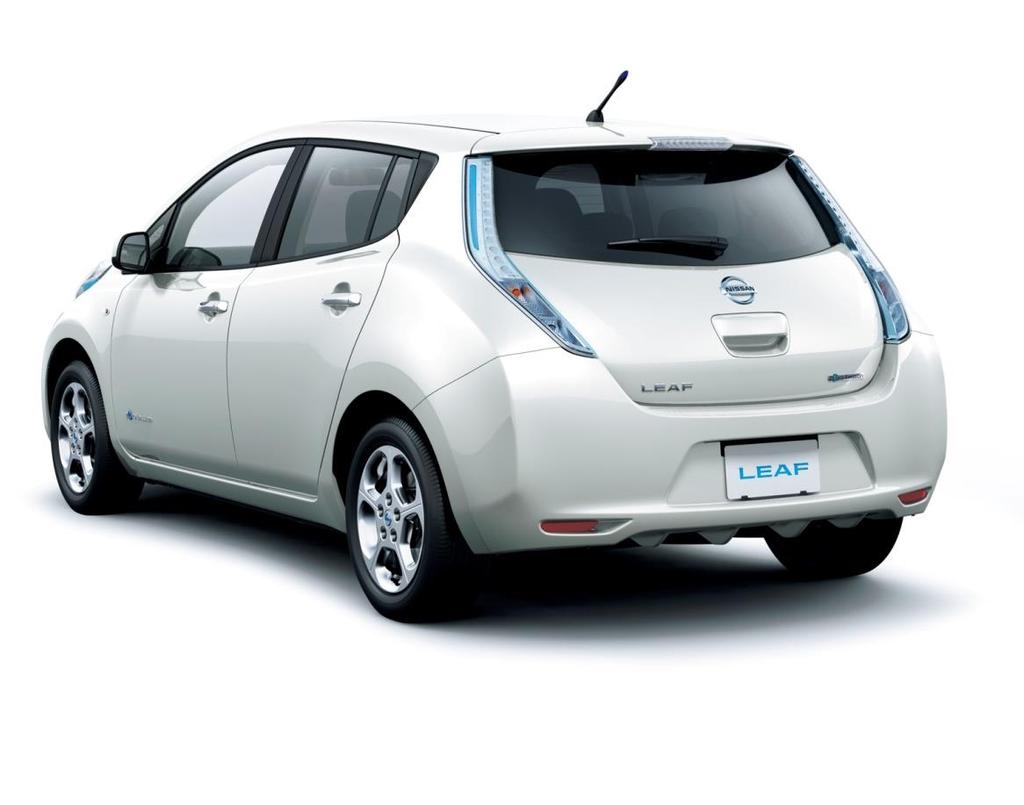 Zero Emissions, Greater Reliability, with Lower Operating Costs Nissan LEAF is already the Best-Selling Electric Vehicle in Automotive History Global sales: 190,000+, with, over 80,000 are on U.S. roads today.
