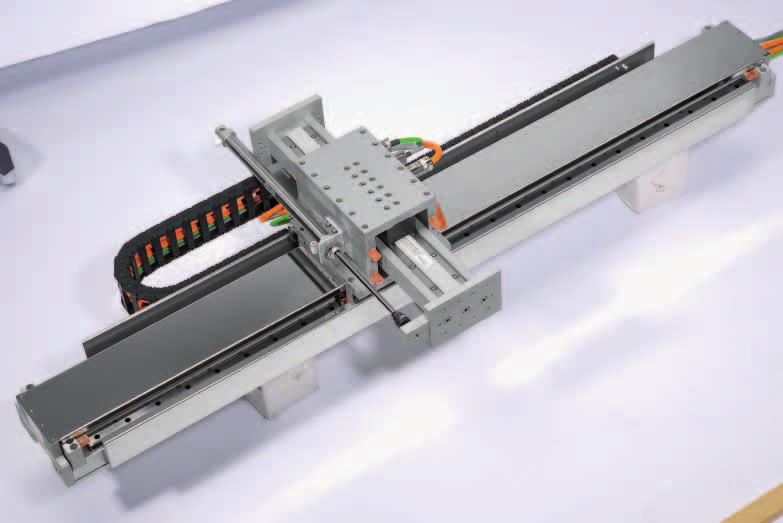 Positioning Systems Linear motor axis 2.2 Typical Properties of Linear Motor Axis HIWIN linear motor axis are directly driven axis with linear motors, which are designed as a plug and play solution.