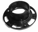 96 FLANGE - ADJUSTABLE (Without Test Cap) WITH "SNAP-ON" RING 603019 4" x 3" 0 62852 60301 3 25 1200 32.