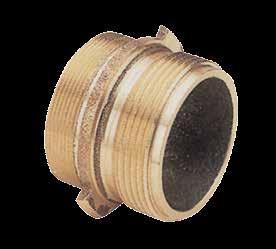 Mueller Storz nozzles feature the same threaded-in design making conversion from a threaded pumper to a