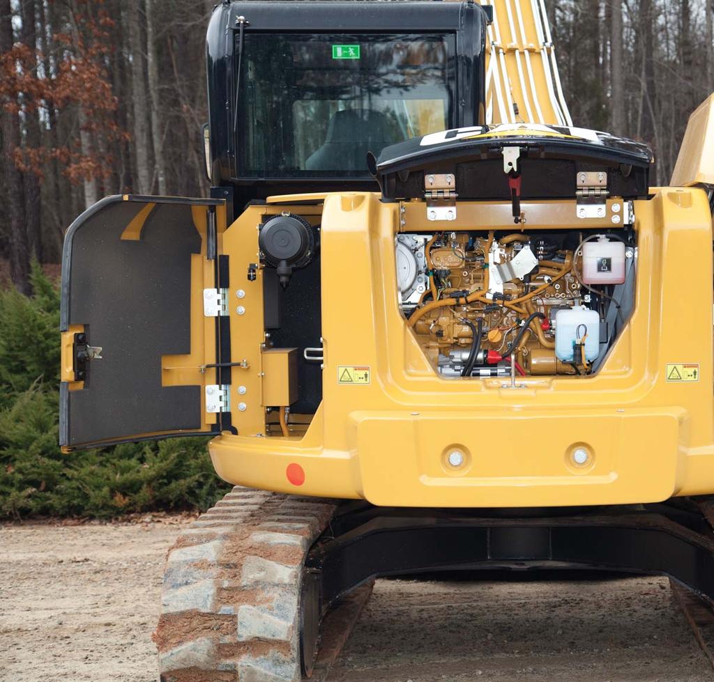 Engine and Serviceability Superior power with easy access and minimal maintenance requirements keep you working.