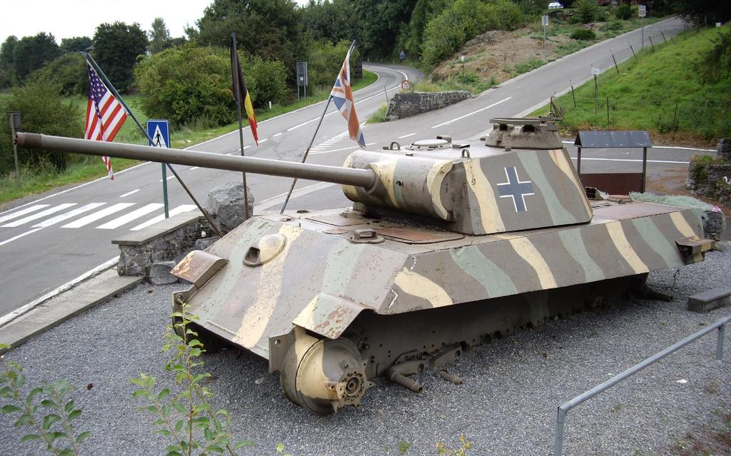 from various sources) Pierre-Olivier Buan, August 2008 - http://news.webshots.com/album/566335865jwjcha Panther Ausf. G Celles (Belgium) This tank from the 2.