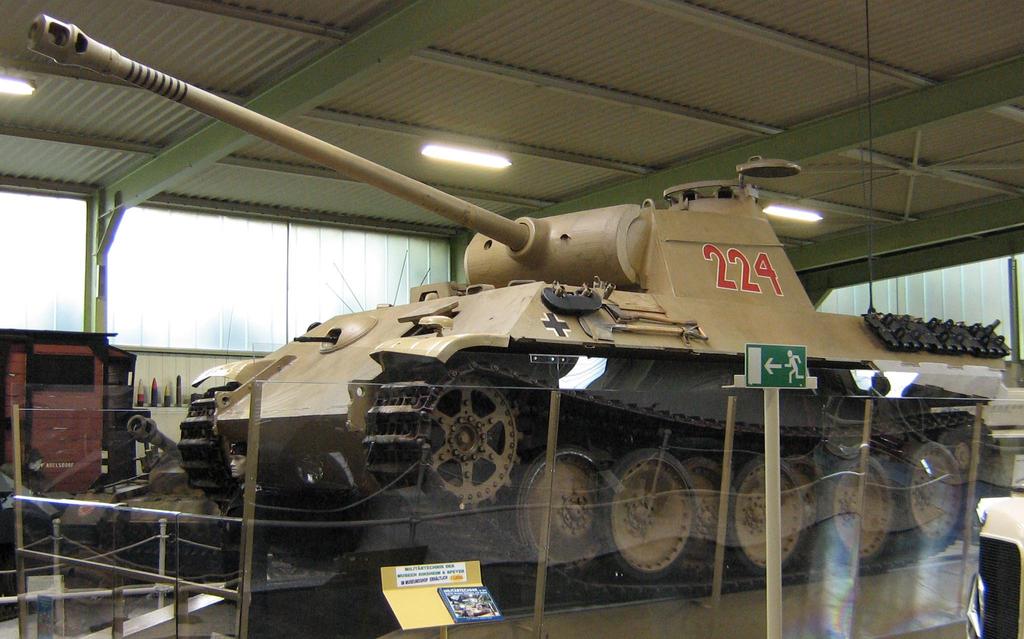 In the 80s the commander of the Panzertruppenschule initiated a total restoration. Also the original HL 230 was overhauled by MTU at Friedrichshafen.