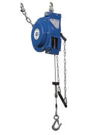 Balancers JA Series with Remote Lock Heavy Industrial Duty JA balancers with Remote Lock feature enable qualified employees to speedily lock or unlock the cable drum, which is under constant tension,