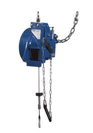 Balancers KA Series with Remote Lock Heavy Industrial Duty KA balancers with Remote Manual Safety Lock are offering an additional Safety Feature for applications where loads have to be constantly