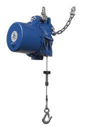 Balancers LA Series with Cable Arrest Heavy Industrial Duty LA Series balancers when tensioned, store a lot of mechanical energy from the three power spring in order to be able to balance tools