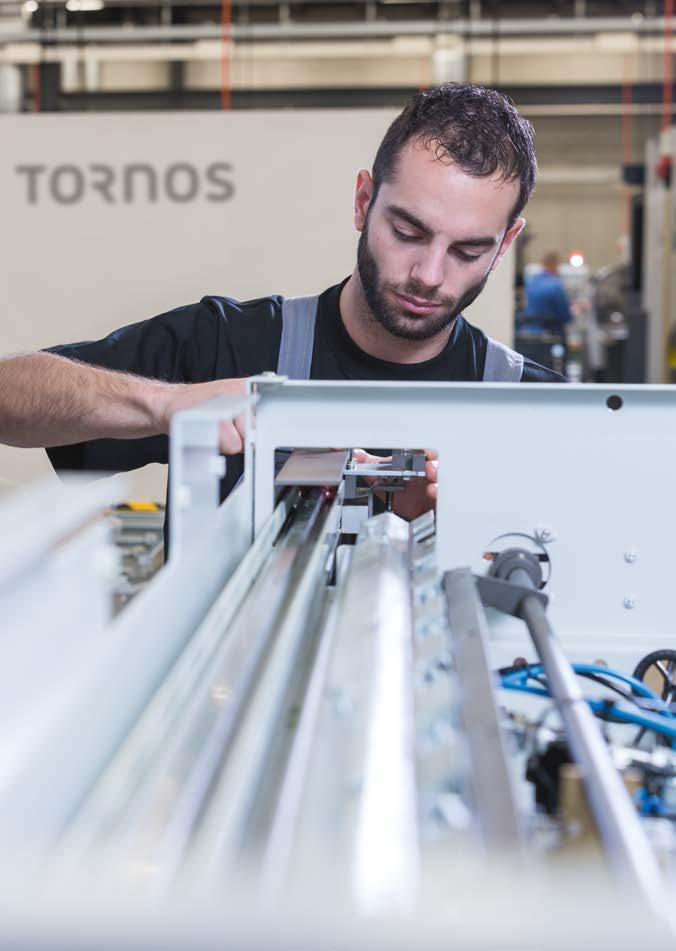 Tornos Service Buying a Tornos machine is much more than a business transaction. It is your investment in the future.