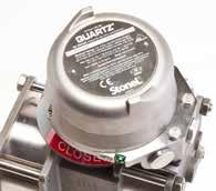 Quartz Stainless Steel option For the most challenging environments The explosionproof Quartz for process valve monitoring is available with a 316 stainless