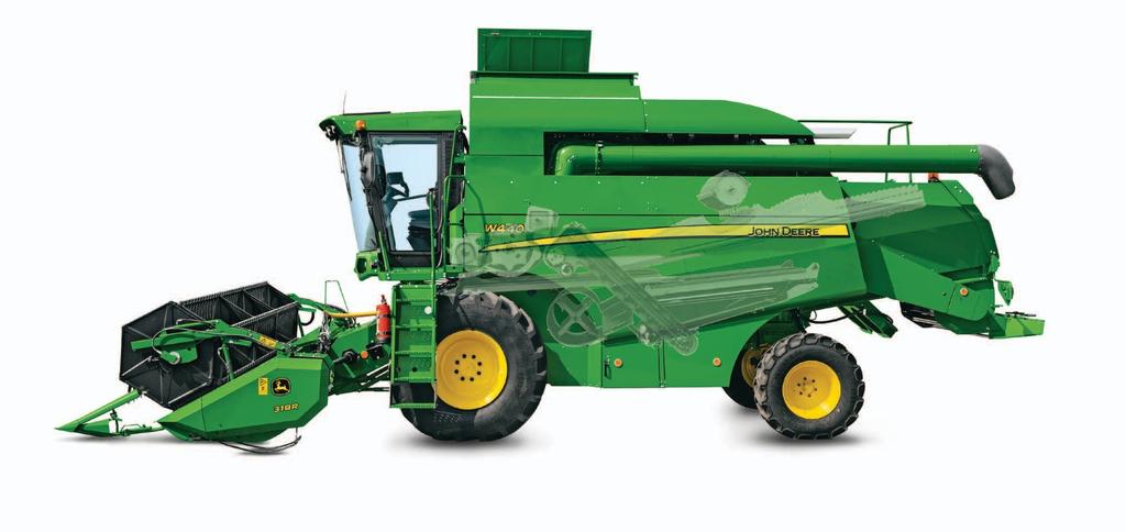 W330/W440 Compact Combines 5 Powerful threshing cylinder The large 500 mm diameter, 8-rasp bar, cast iron threshing cylinder has a total width of 1110 mm (W330) or 1330 mm (W440).