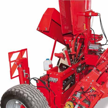 MEX cost-effective foraging with Pöttinger Mounting Maize header row-independent Pick-up Tractor PTO speed maize