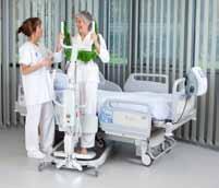 For example, the vest can be placed under or outside the patient s arms. With the patient in a standing position, the transfer to a wheelchair or the toilet, for instance, is done easily and smoothly.