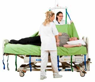 3. Bed to Chair The most common lifting need for most patients. Comfort, safety and security are important needs to consider. For best result, the sling bar should also be selected carefully.