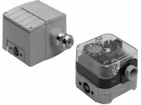 pressure switches for air, flue and exhaust gases -U -U/2 5.03 Printed in Germany Rösler Druck Edition 07.03 Nr.
