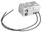 Bulletin IEC Miniature Control Relays Accessories Timers Description On-Delay, 0.1 3 s Connection Diagrams ~ S1 O / I 1 For Use With Pkg. Qty. Cat. No.