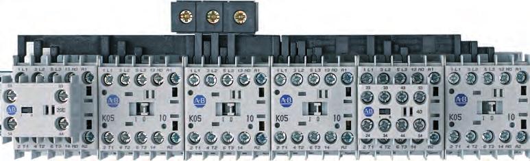 Additional contactors can be added by