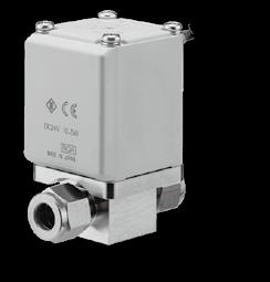 Normal lose igh Vacuum Solenoid Valve XS Series * * Excluding grommet/ ow to Order Face seal fitting ompression fitting XS S 5 Face seal fitting ompression fitting Female thread type XS P 5 Valve