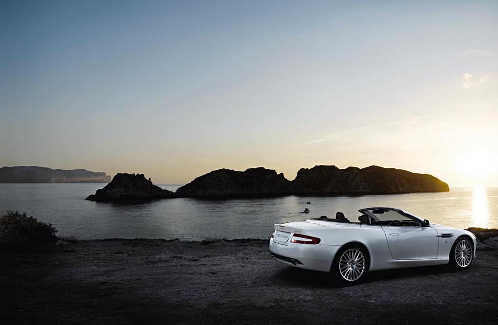 06 Power Beauty Soul The DB9 Volante adds another dimension: the open air.